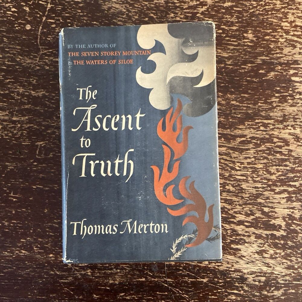 Thomas Merton The Ascent to Truth 1951 First Edition Hardcover Dust Jacket